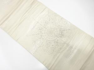 アンティーク　華紋模様刺繍袋帯（材料）